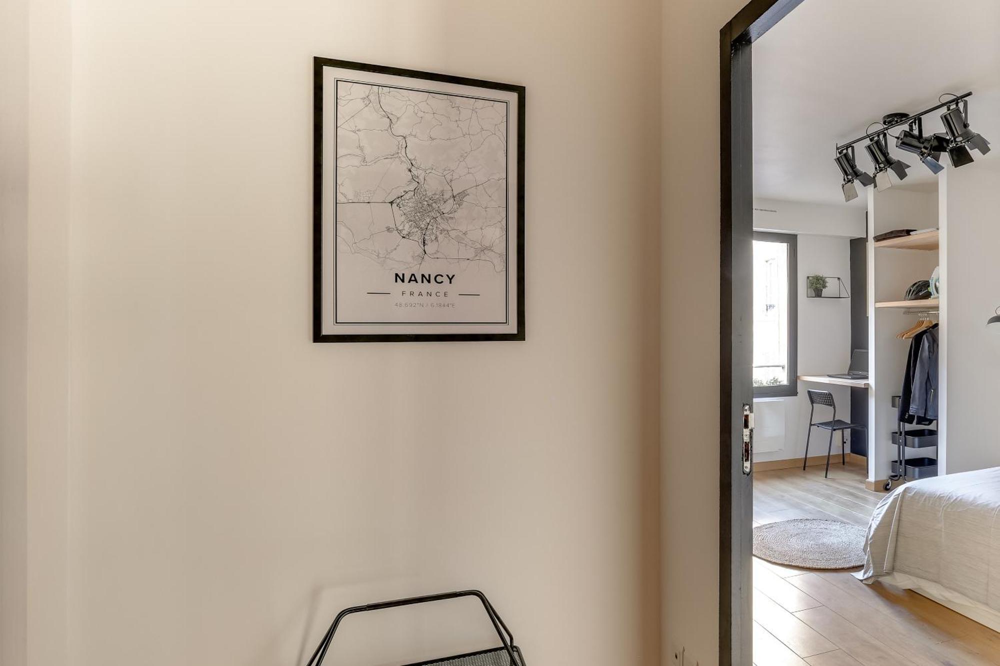 Suites Independantes Toutes Equipees Leopold Ou Carnot Nancy Eksteriør billede